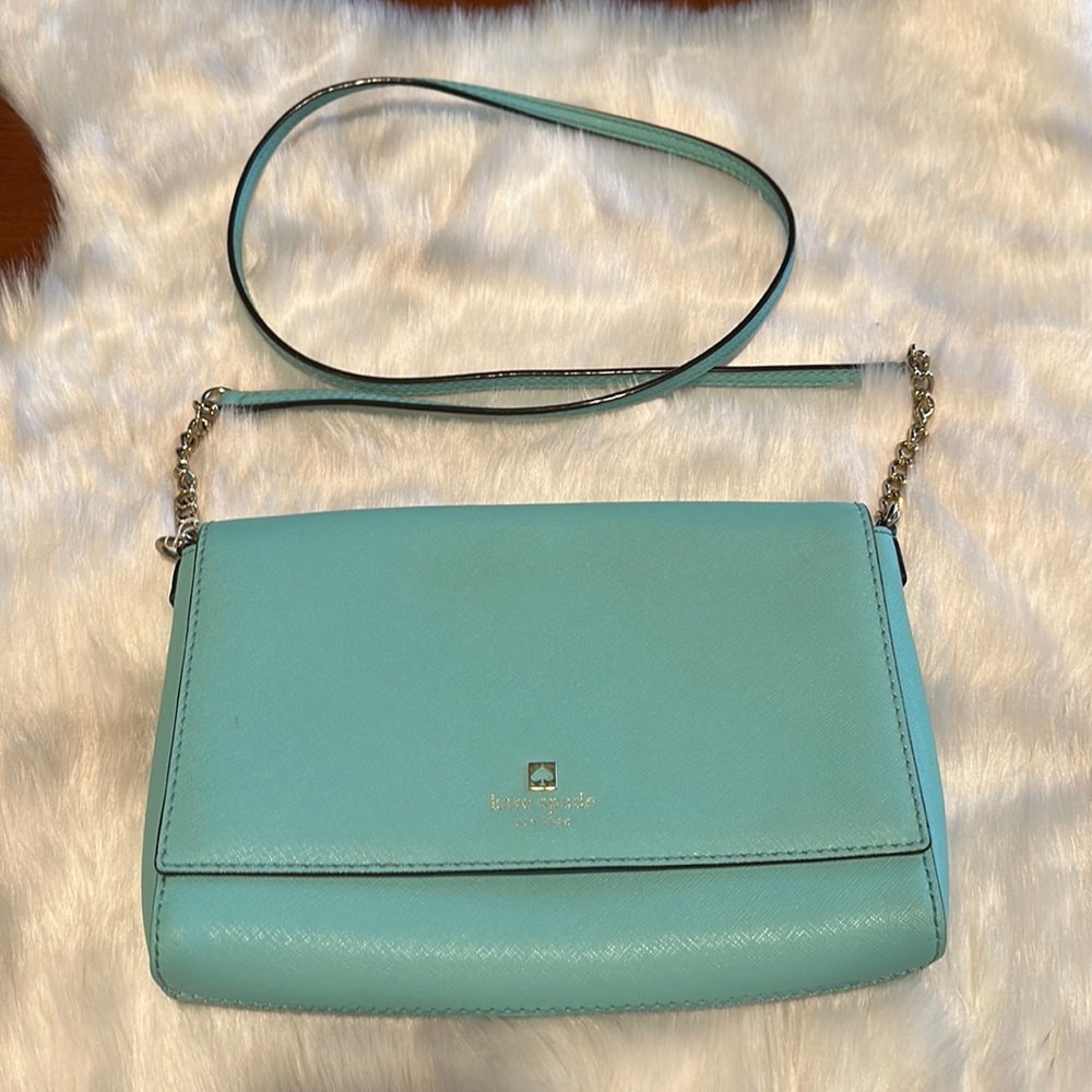 Kate Spade Crossbody or Shoulder Bag in Pale Tiffany Blue